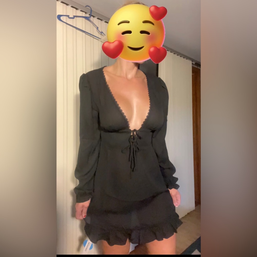 Black dress size small Cupshe